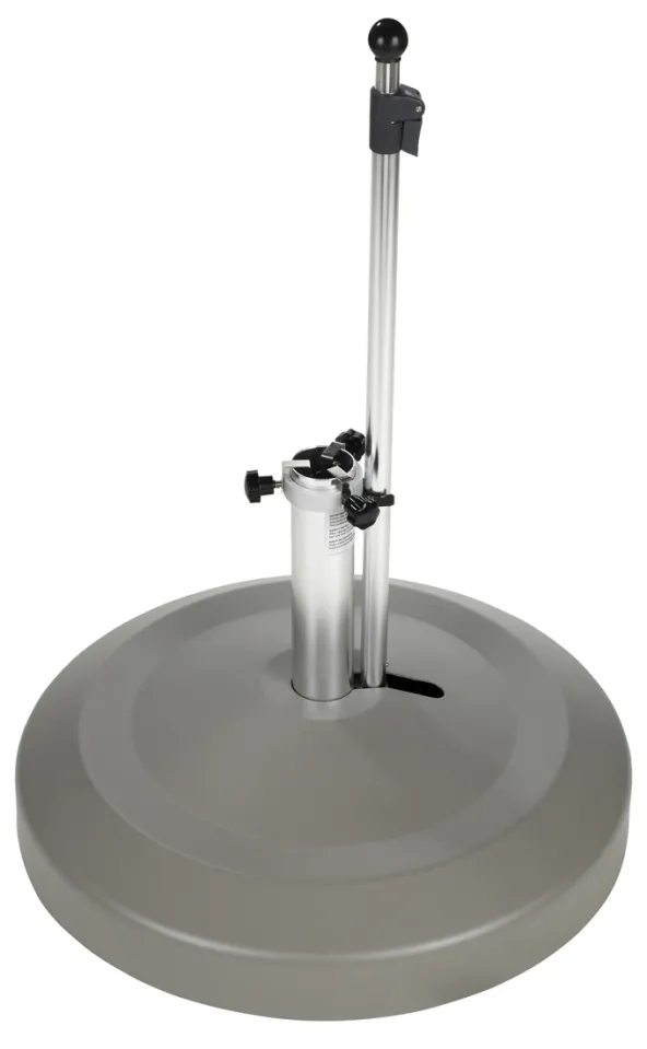 Schirmst�nder LIRO �Midi 60K Kunststoff graphit� Schnellspannung, Schirmfu�